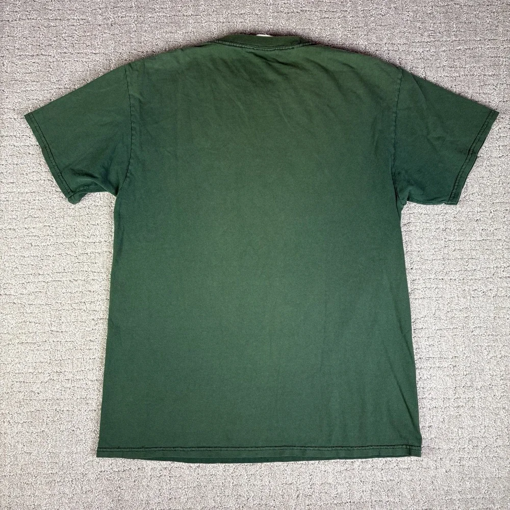 Rare Green Bay Packers x GRATEFUL DEAD Collab Skull Concert Shirt Medium
